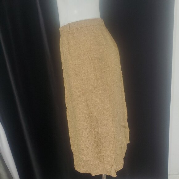 Vintage Nieman Marcus Tweed Pencil Skirt Fully Lined Size tag removed 28" Waist - Picture 6 of 15